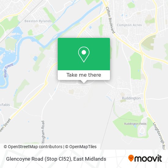 Glencoyne Road (Stop Cl52) map