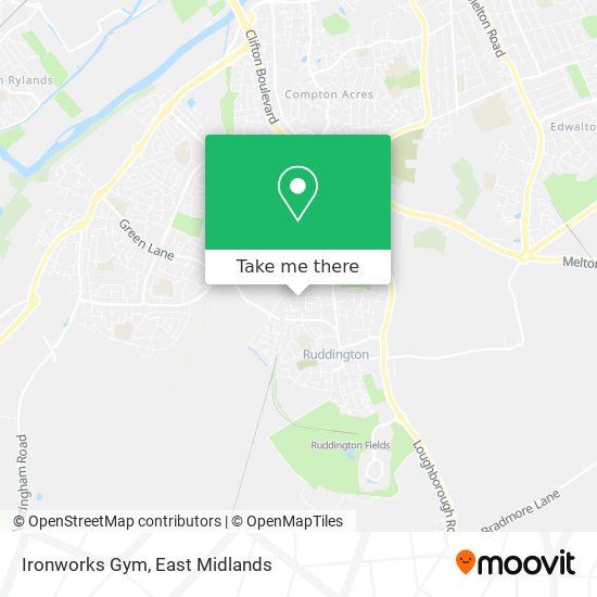 Ironworks Gym map