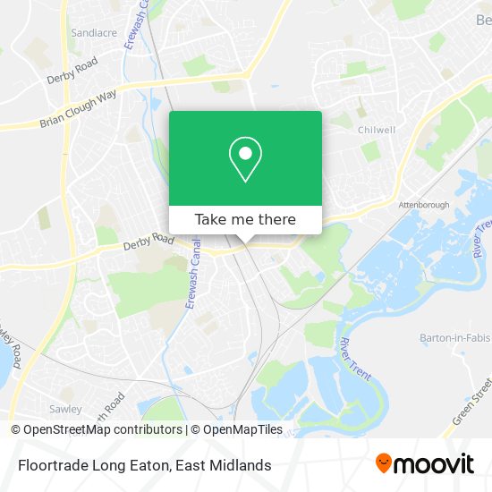 Floortrade Long Eaton map