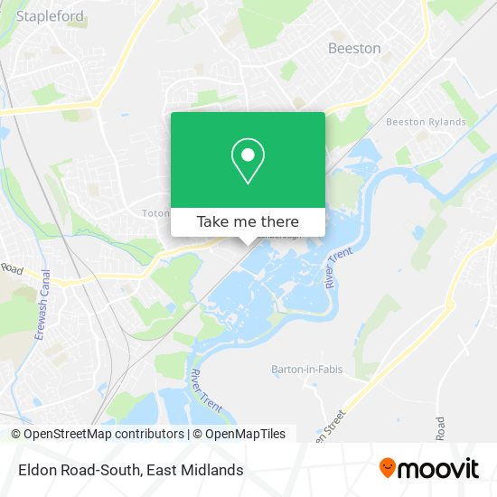 Eldon Road-South map