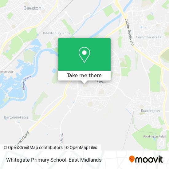 Whitegate Primary School map