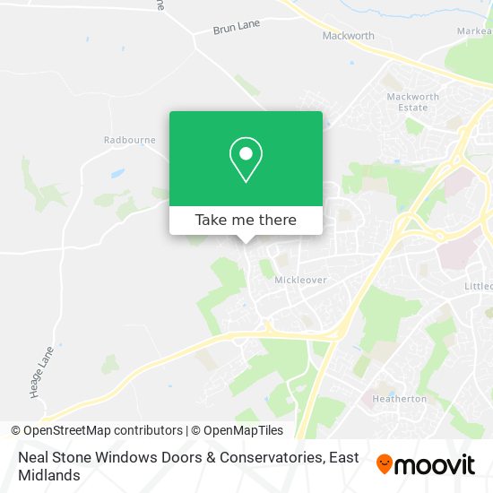 Neal Stone Windows Doors & Conservatories map