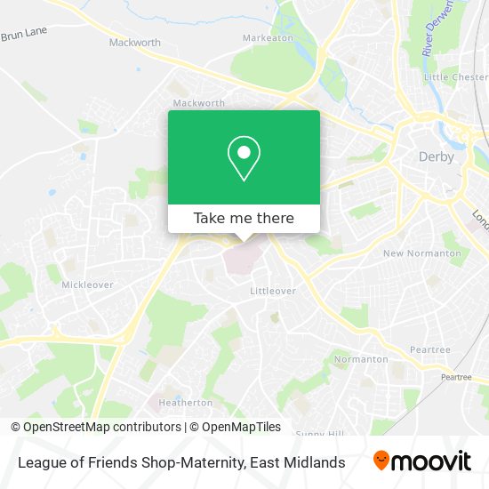 League of Friends Shop-Maternity map