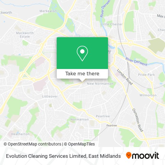 Evolution Cleaning Services Limited map