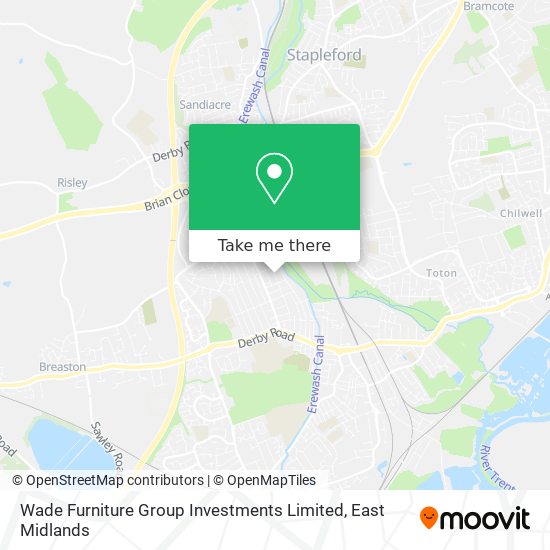 Wade Furniture Group Investments Limited map