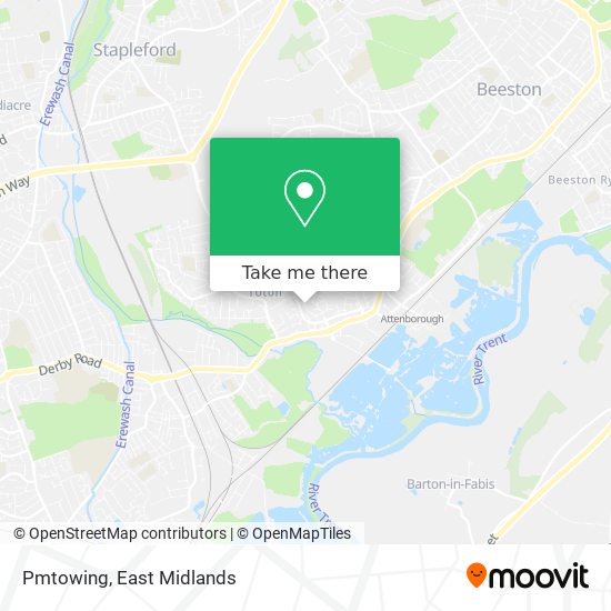 Pmtowing map