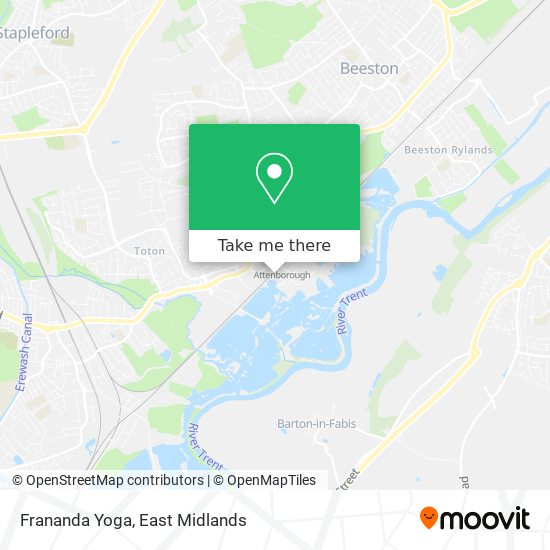 Frananda Yoga map