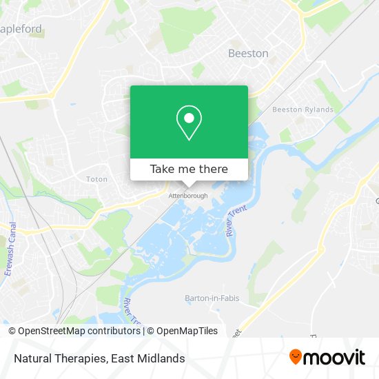 Natural Therapies map