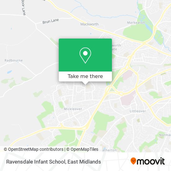 Ravensdale Infant School map