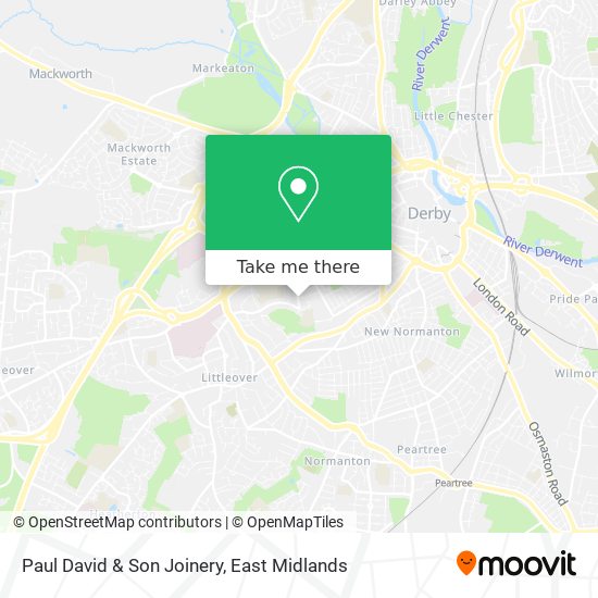 Paul David & Son Joinery map