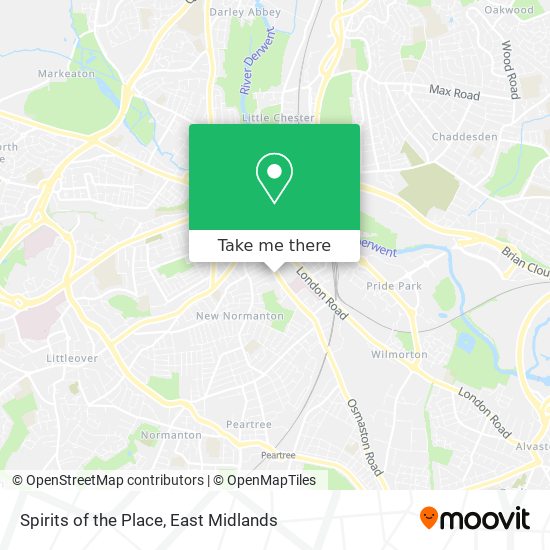 Spirits of the Place map