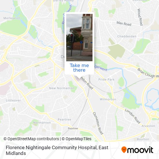 Florence Nightingale Community Hospital map