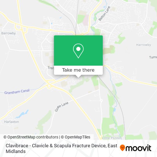 Clavibrace - Clavicle & Scapula Fracture Device map