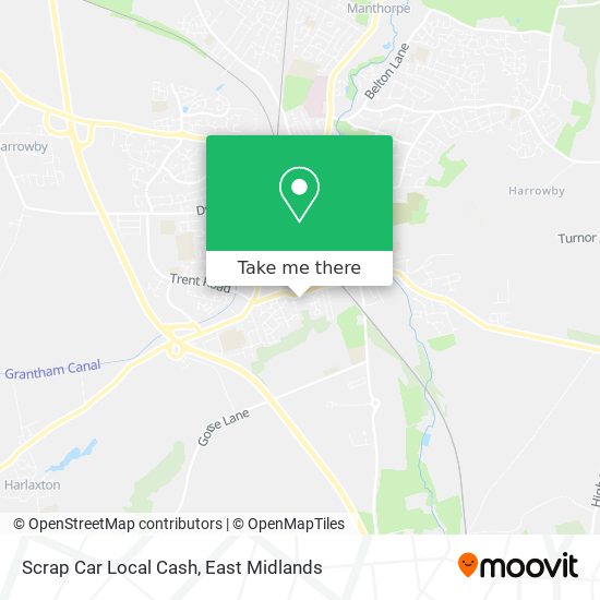 Scrap Car Local Cash map