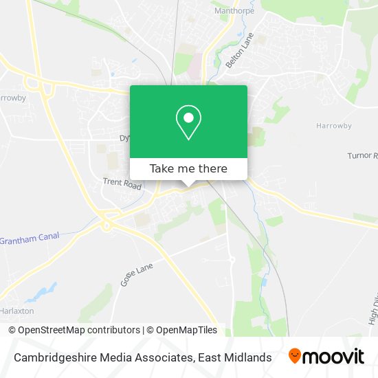 Cambridgeshire Media Associates map