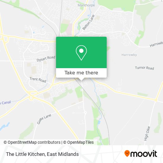 The Little Kitchen map