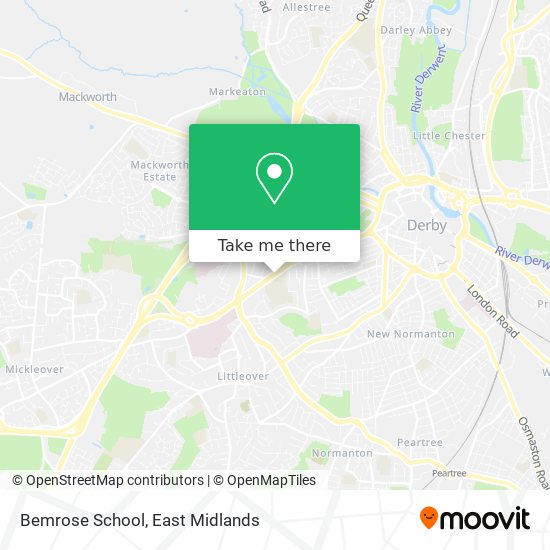 Bemrose School map