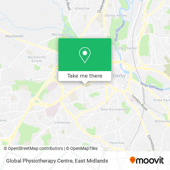 Global Physiotherapy Centre map