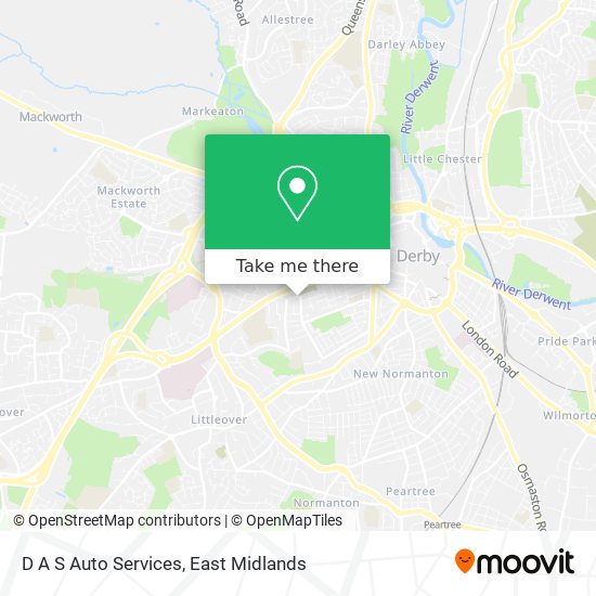 D A S Auto Services map