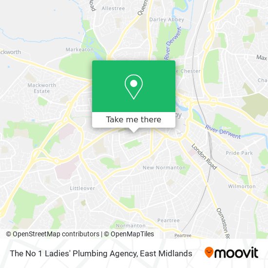 The No 1 Ladies' Plumbing Agency map