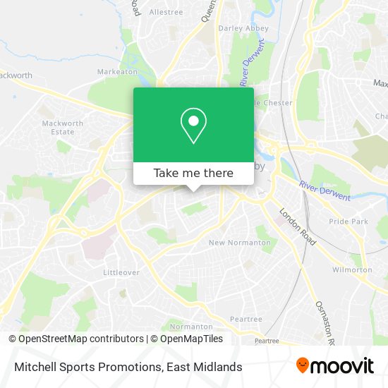 Mitchell Sports Promotions map
