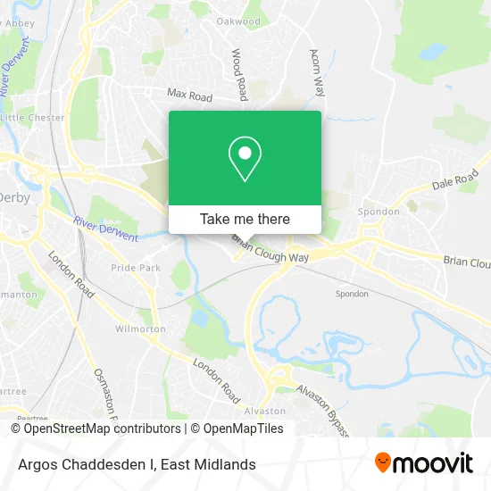 Argos Chaddesden I map