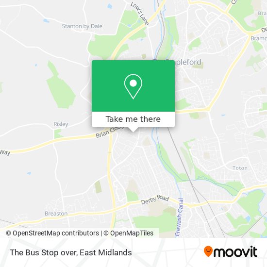 The Bus Stop over map