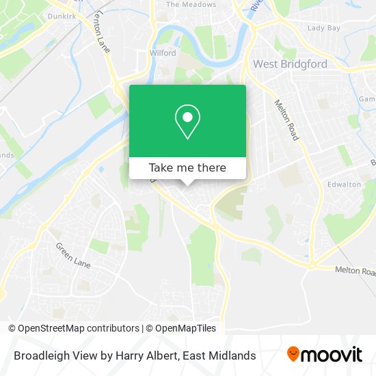 Broadleigh View by Harry Albert map