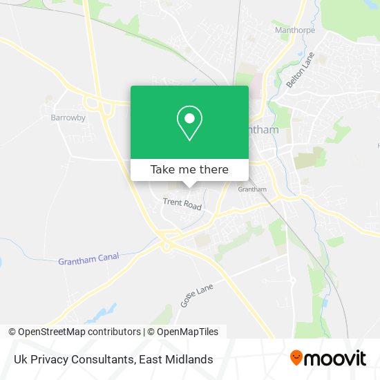 Uk Privacy Consultants map