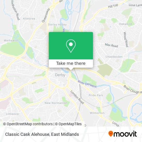 Classic Cask Alehouse map