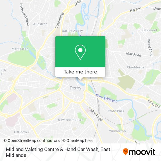 Midland Valeting Centre & Hand Car Wash map