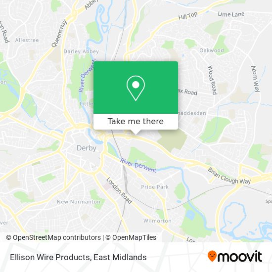 Ellison Wire Products map