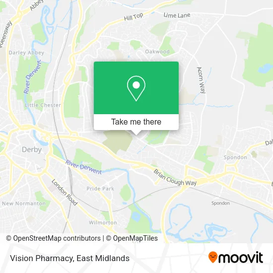 Vision Pharmacy map
