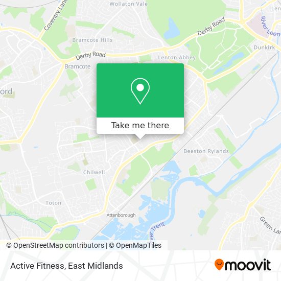 Active Fitness map