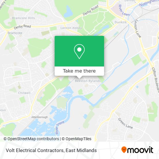 Volt Electrical Contractors map