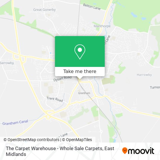 The Carpet Warehouse - Whole Sale Carpets map