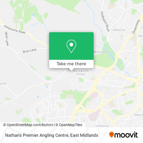Nathan's Premier Angling Centre map