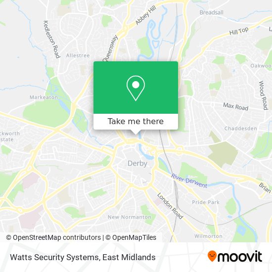 Watts Security Systems map