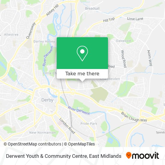 Derwent Youth & Community Centre map