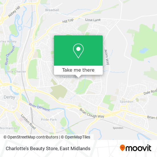 Charlotte's Beauty Store map