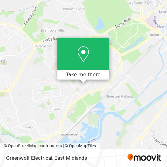 Greenwolf Electrical map