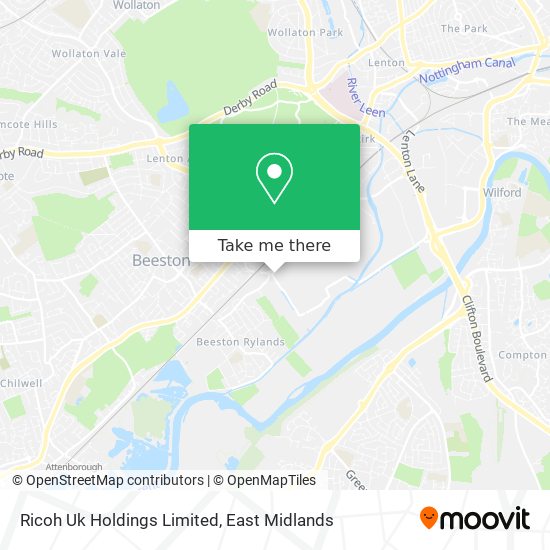 Ricoh Uk Holdings Limited map