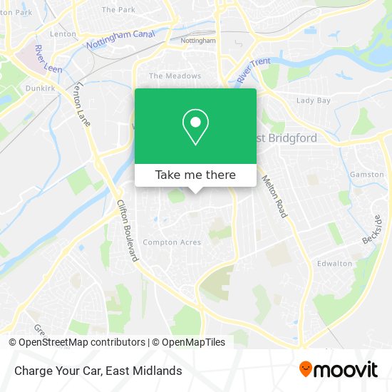 Charge Your Car map