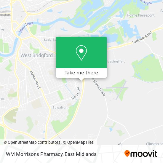 WM Morrisons Pharmacy map