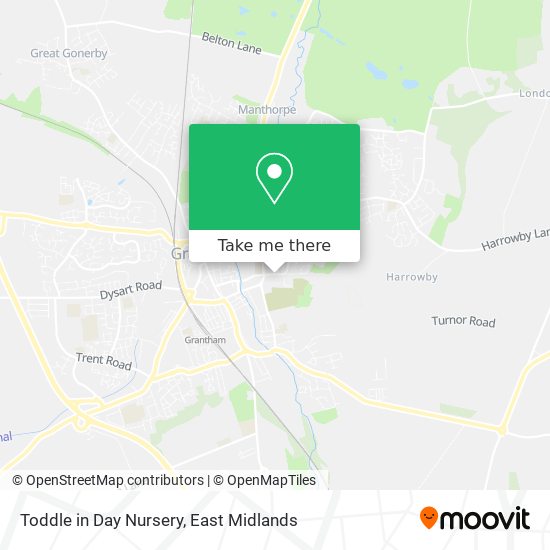 Toddle in Day Nursery map