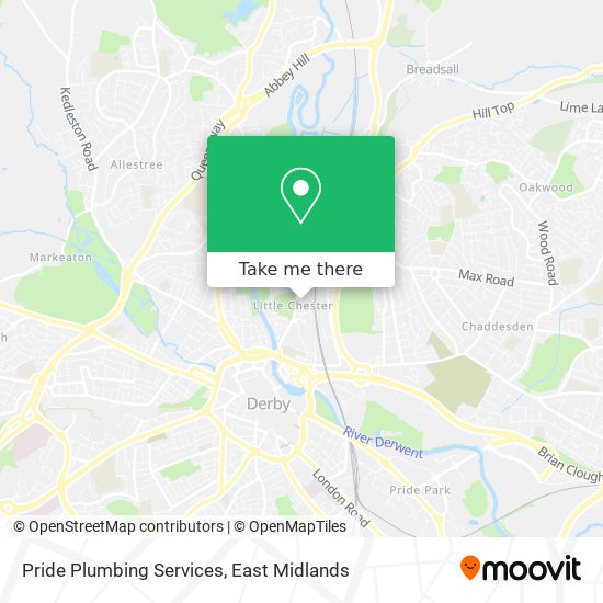 Pride Plumbing Services map