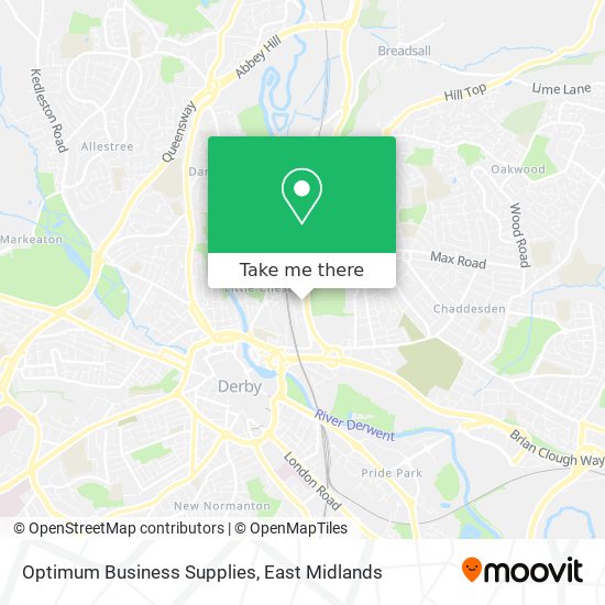 Optimum Business Supplies map