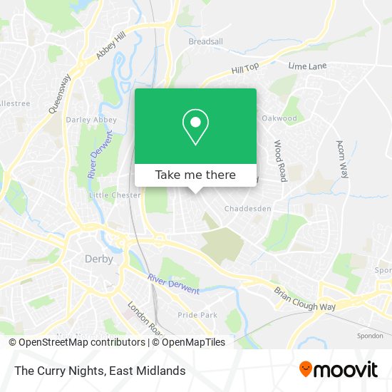 The Curry Nights map