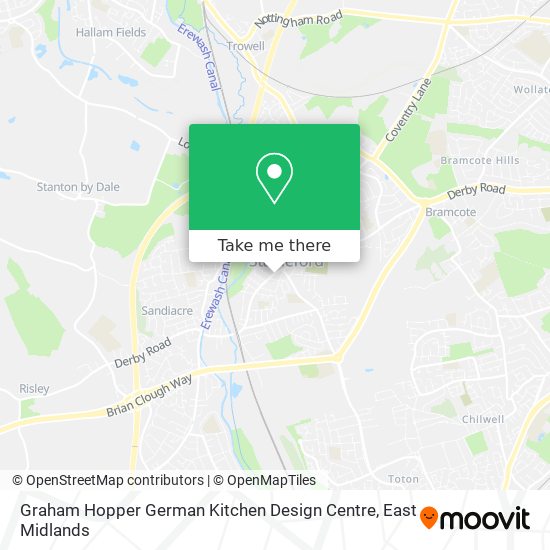 Graham Hopper German Kitchen Design Centre map