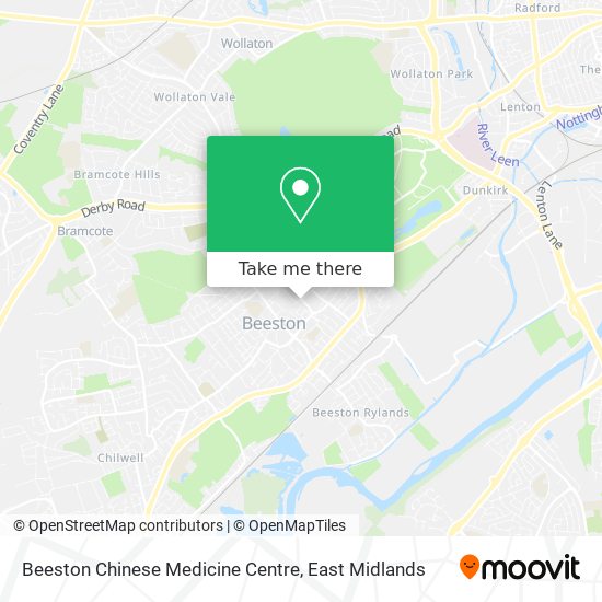 Beeston Chinese Medicine Centre map